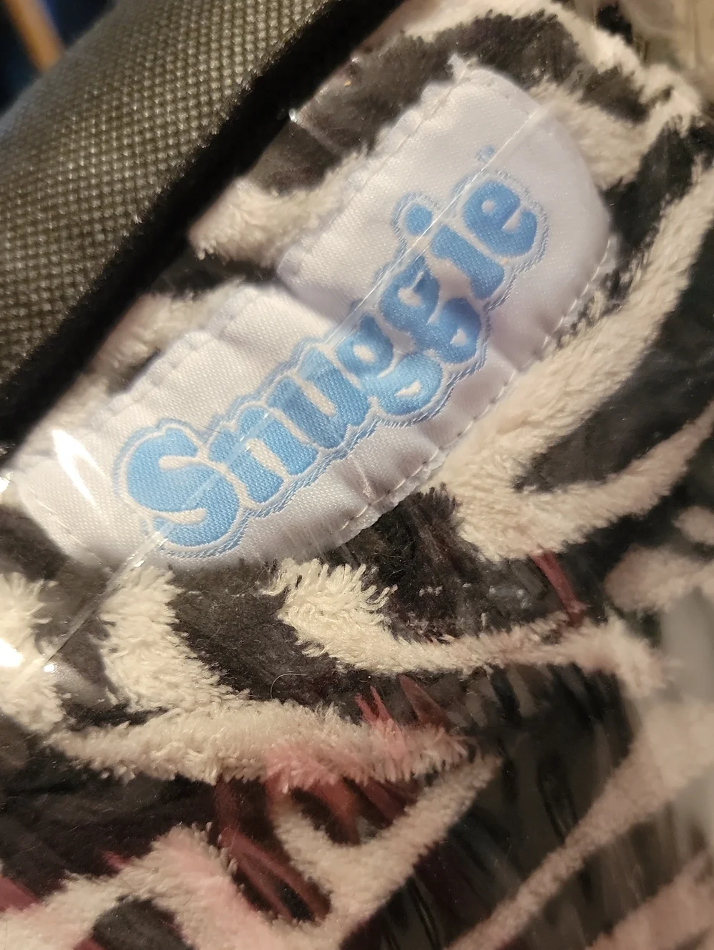 Snuggie Brand ZEBRA print Wearable BLANKET